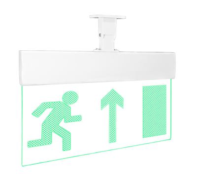 Человек в двери стрелка вверх (правосторонний)